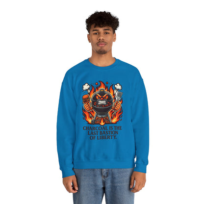 Charcoal Liberty Grill Crewneck Sweatshirt