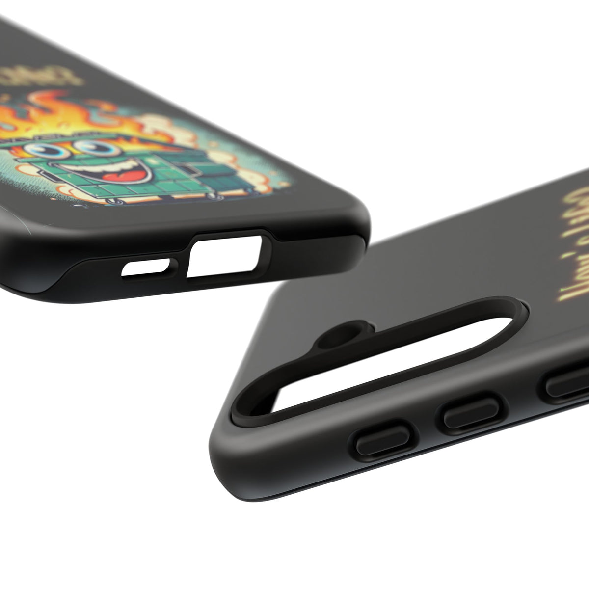 How's Life? Flaming Dumpster Phone Case