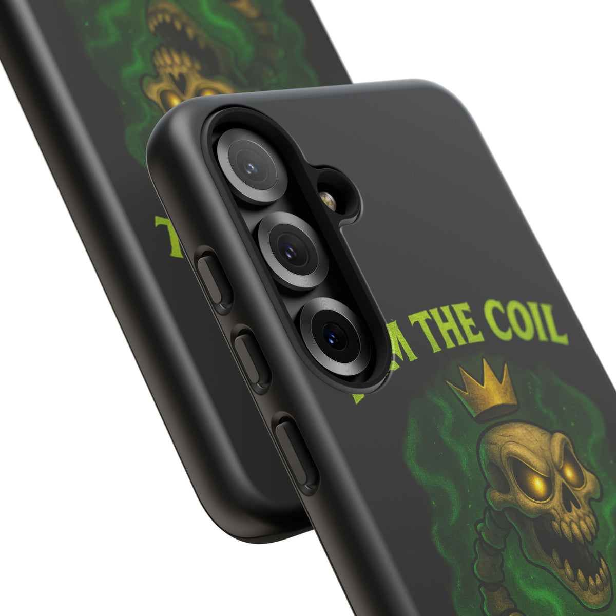 Tough Cases — “I Am The Coil In Your Nightmares” Skull Snake Shockproof Phone Case