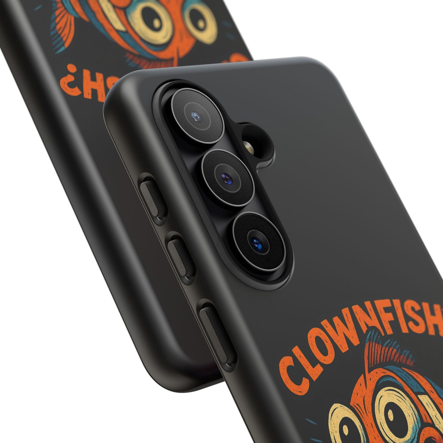 Phone Case — “Clownfish? I’m a Killer Joke.” Funny Creepy Fish Graphic