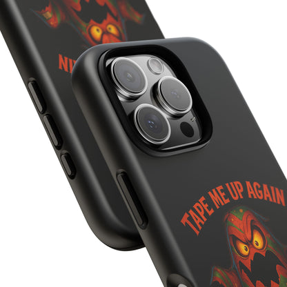 Phone Case - 'Tape Me Up Again and I'll Haunt Your Tree' Halloween Ghost Design