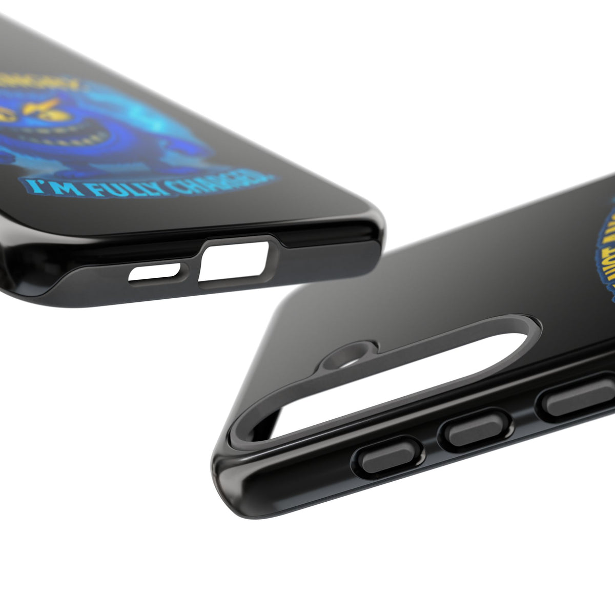 Phone Case - "I'm Not Angry, I'm Fully Charged" Electric Monster Protective Cover