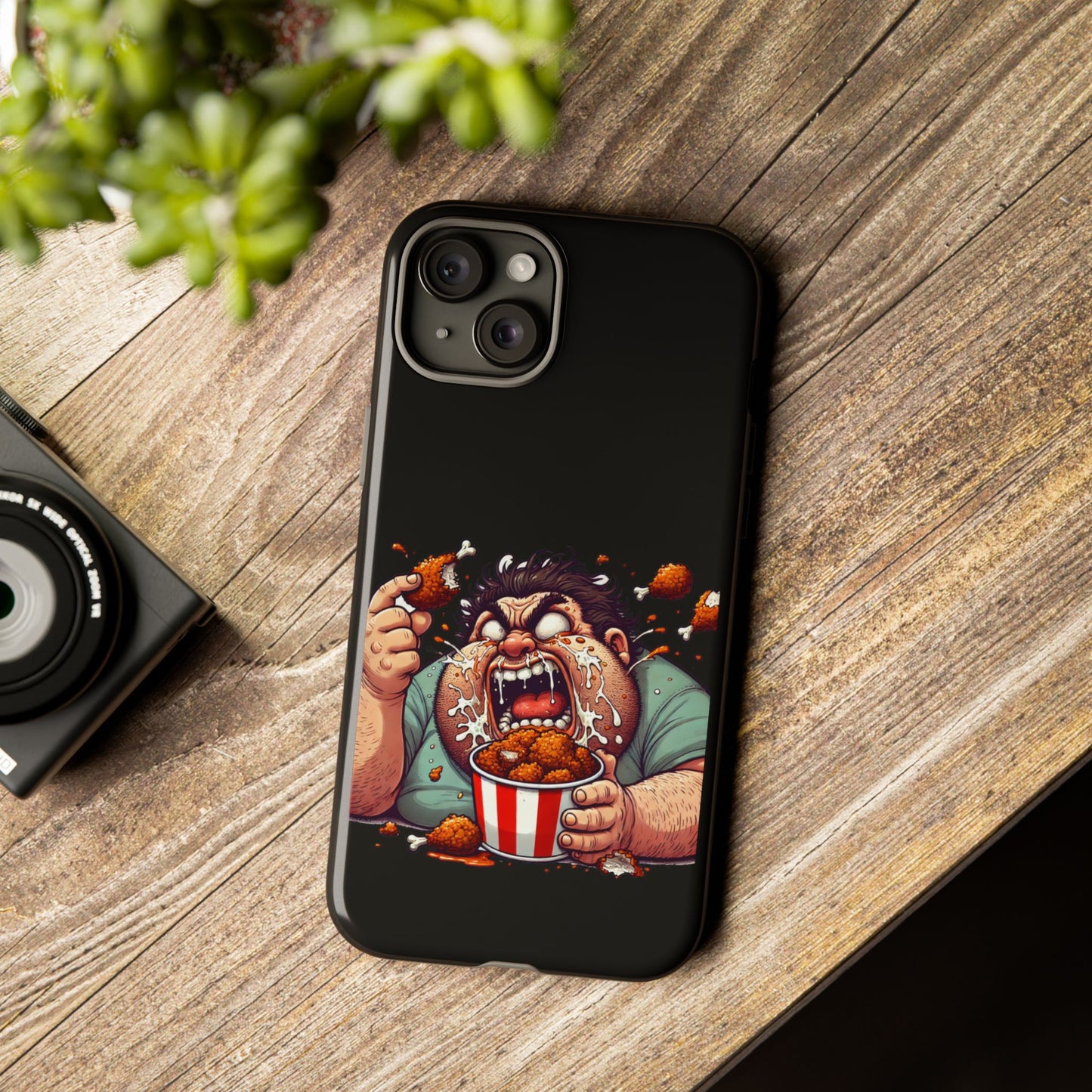 Phone Case — "Tough Cases" Chicken Wing Feast Graphic