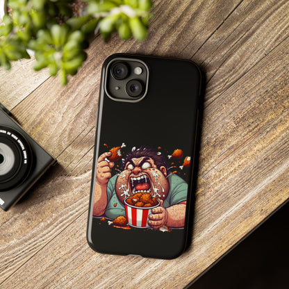 Phone Case — "Tough Cases" Chicken Wing Feast Graphic