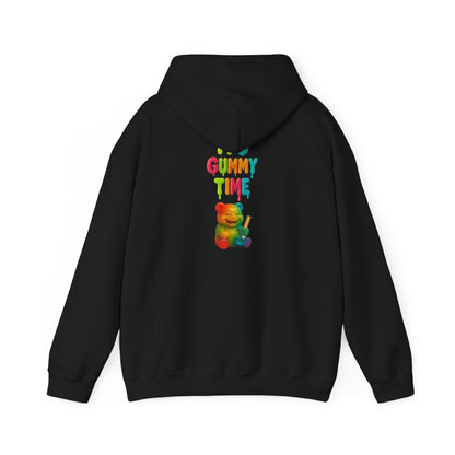Gummy Time Hoodie — Colorful Gummy Bear Graphic Pullover