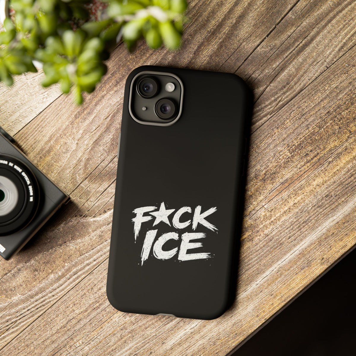Phone Case — “F*ck ICE” Bold Anti-ICE Protest Design