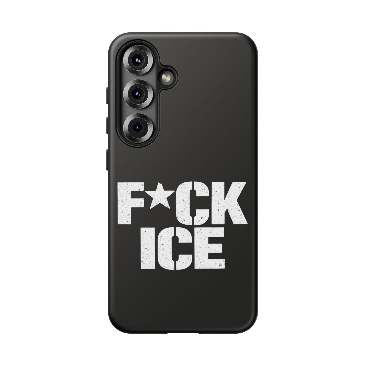 Phone Case — “F*CK ICE” Bold Protest Protective Cover