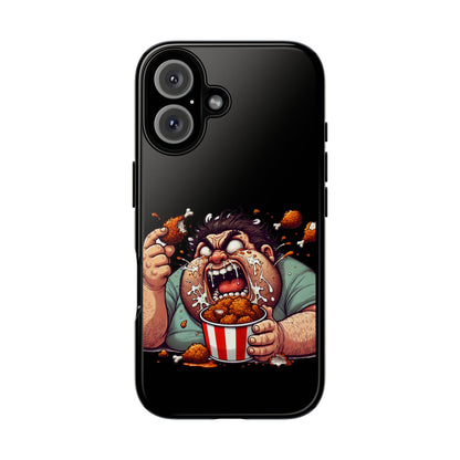 Phone Case — "Tough Cases" Chicken Wing Feast Graphic