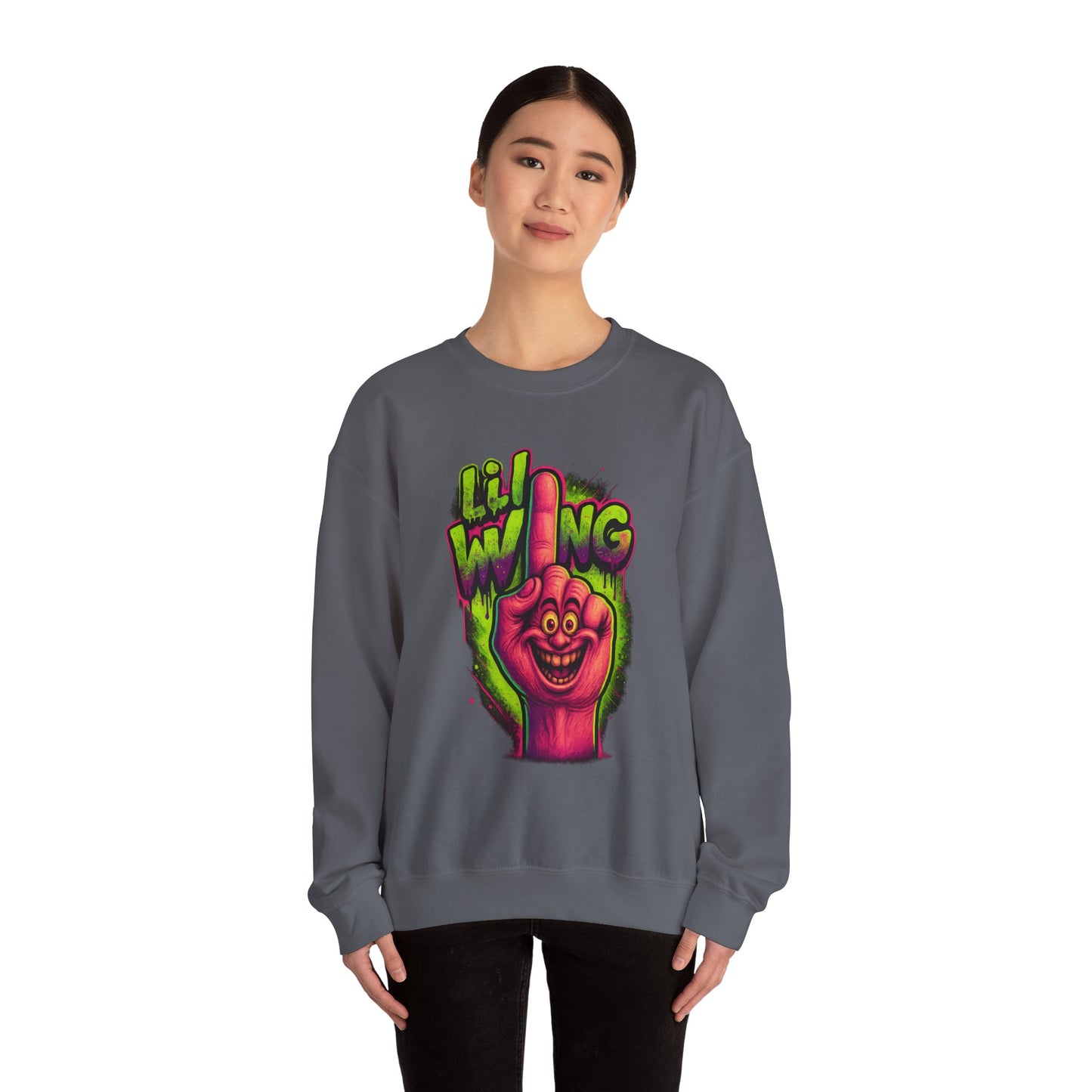 Lil Wang – Mutant Finger Edition Crewneck