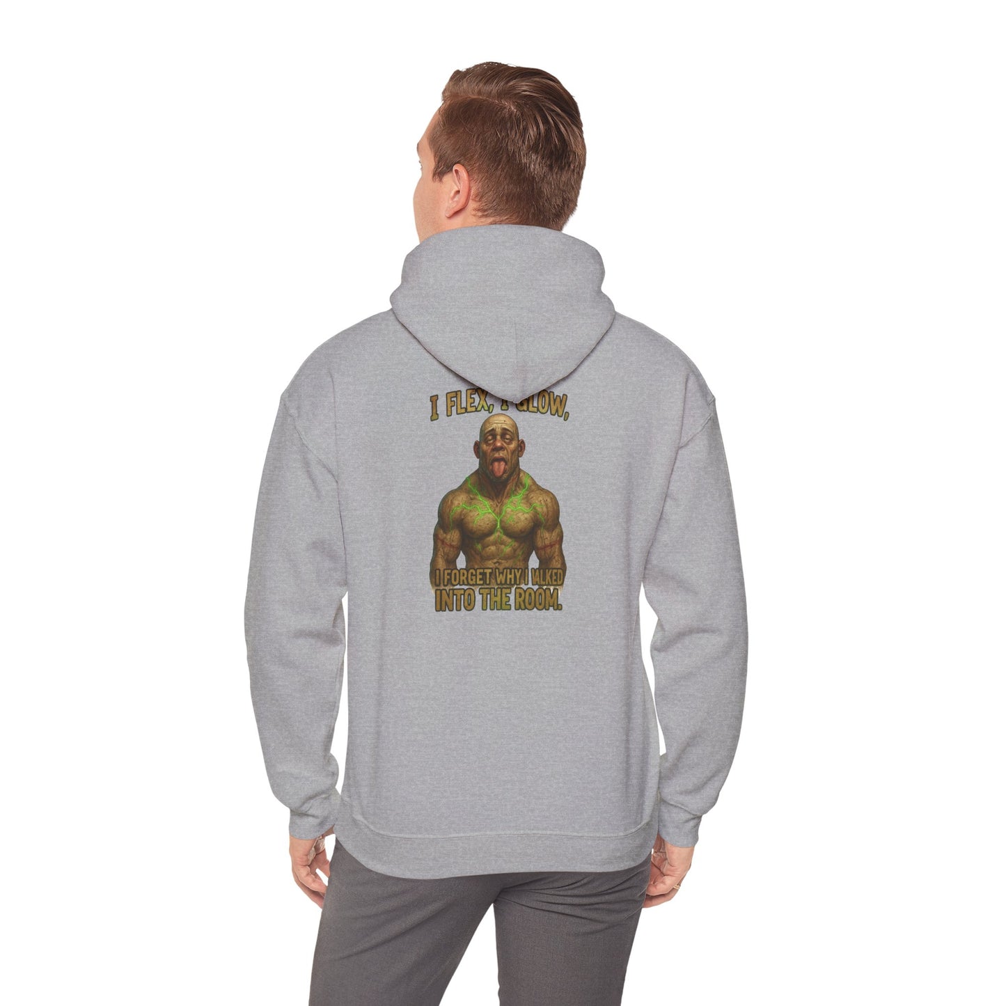 Hulk Workout Hoodie – 'I PUMP IRON... INTO THE VOID' Graphic Sweatshirt