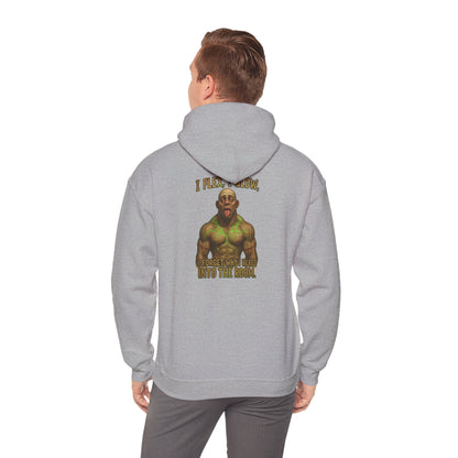 Hulk Workout Hoodie – 'I PUMP IRON... INTO THE VOID' Graphic Sweatshirt
