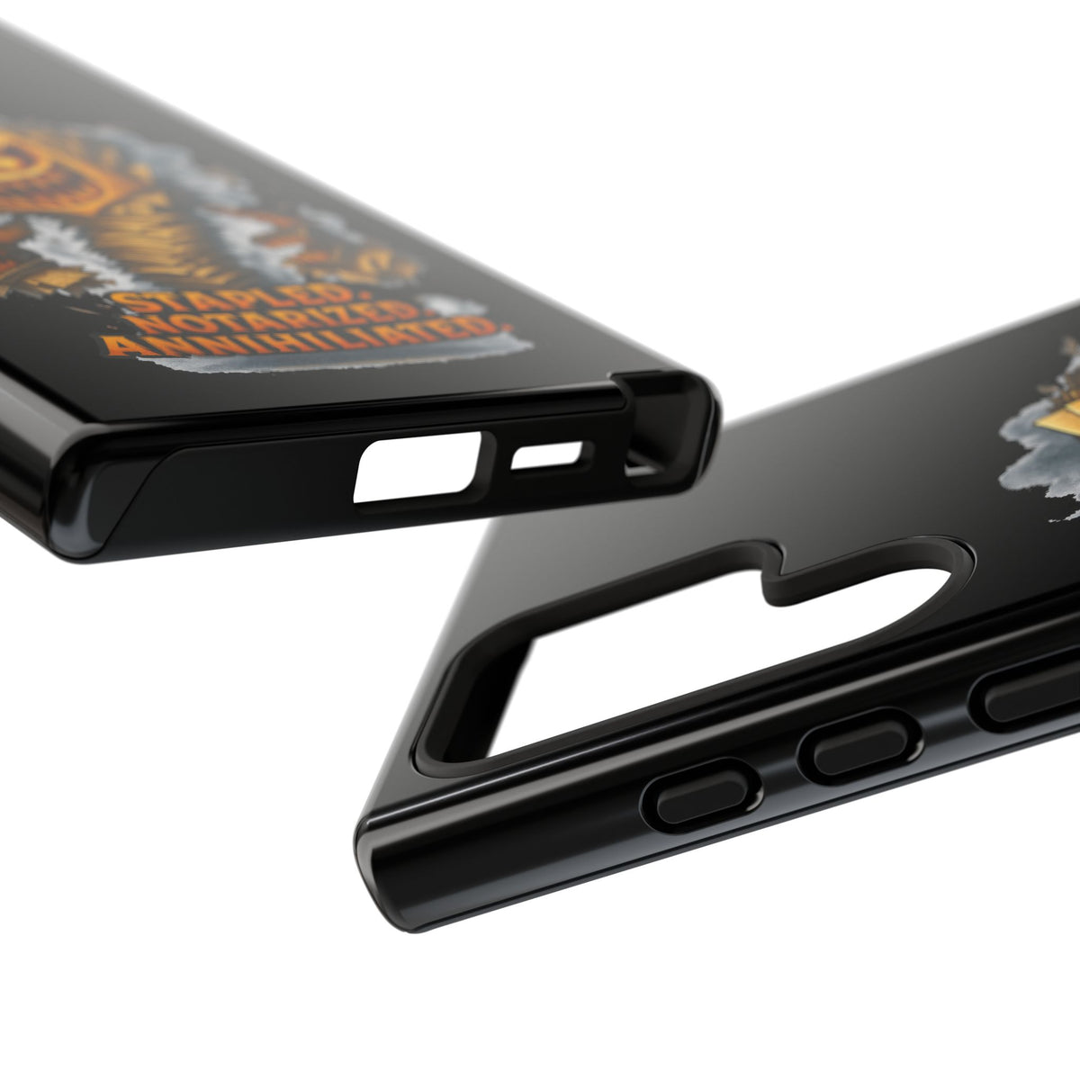 Phone Case — Stapled, Notarized, Annihilated Lightning-Fast Protective Case