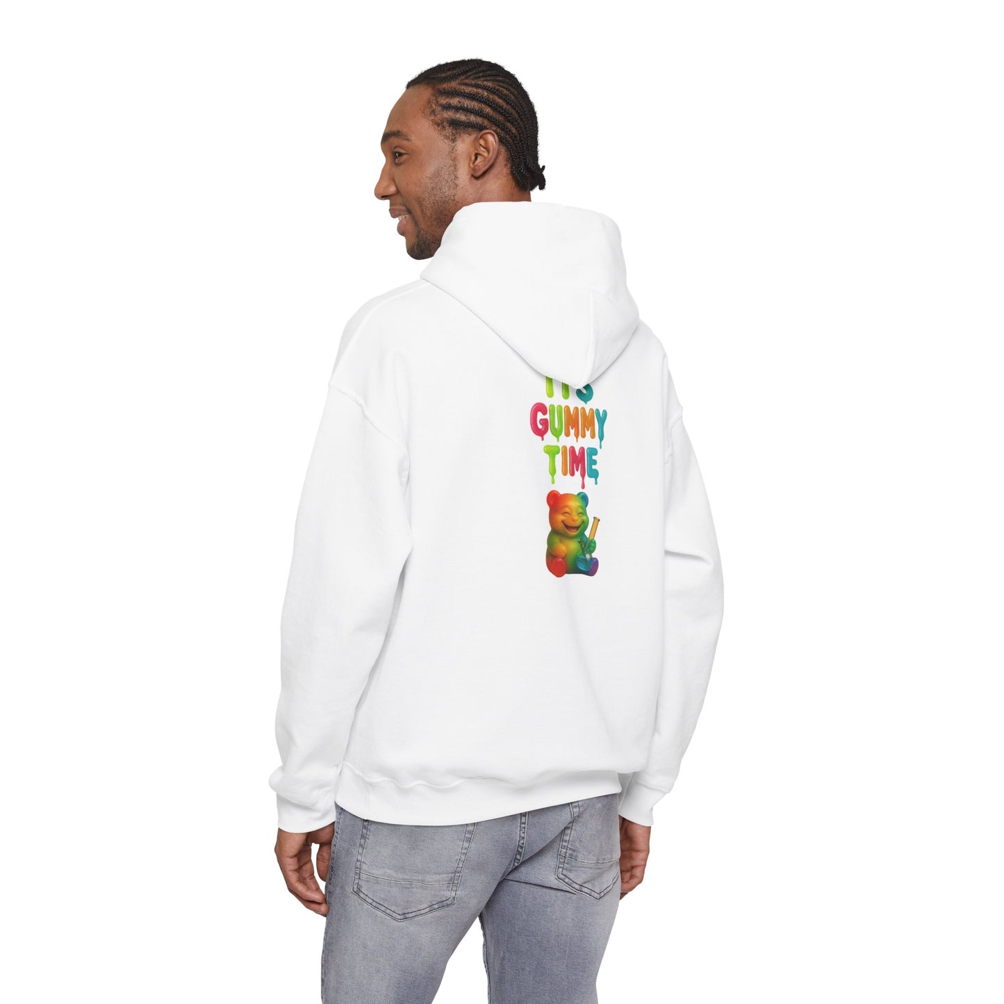 Gummy Time Hoodie — Colorful Gummy Bear Graphic Pullover