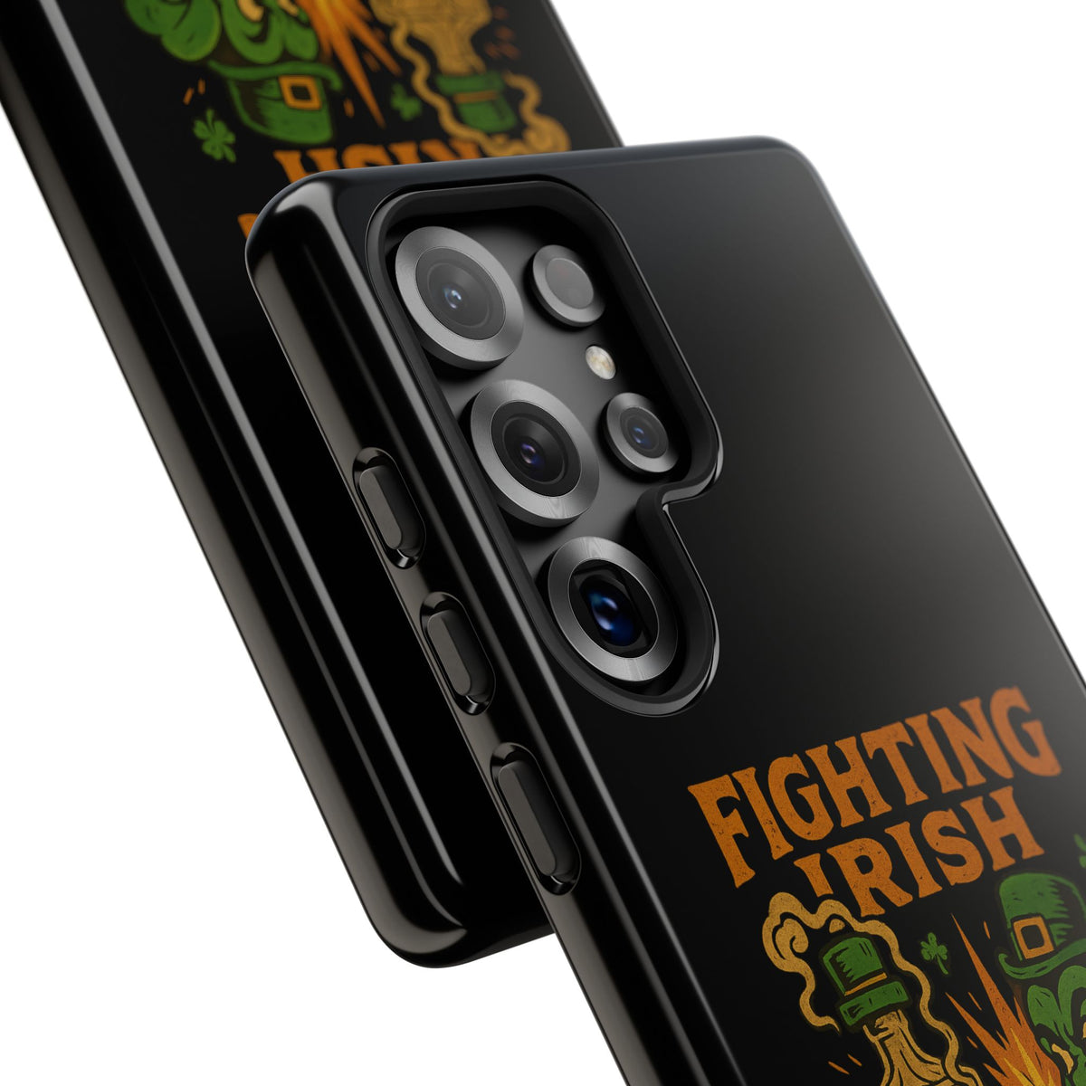 Phone Case — "Fighting Irish: Luck Ran Out, Fists Didn’t" St. Patrick’s Protective Cover