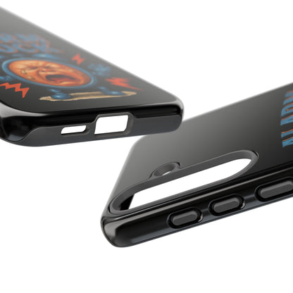 Phone Case — "Alarm Clock" Retro Screaming Clock Protective Cover