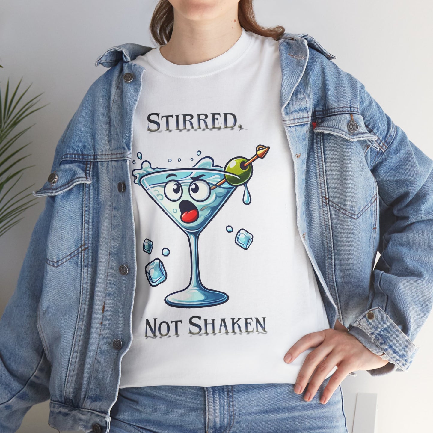 "Stirred, Not Shaken" Funny Martini