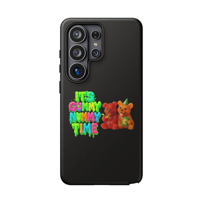 Phone Case — "It's Gummy Nummy Time" Colorful Gummy Bear Protective Case
