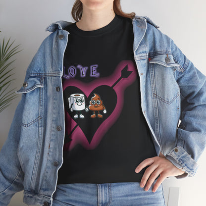 "Love Knows No Bounds" Funny TP & Poop Emoji