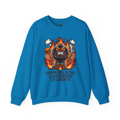 Charcoal Liberty Grill Crewneck Sweatshirt