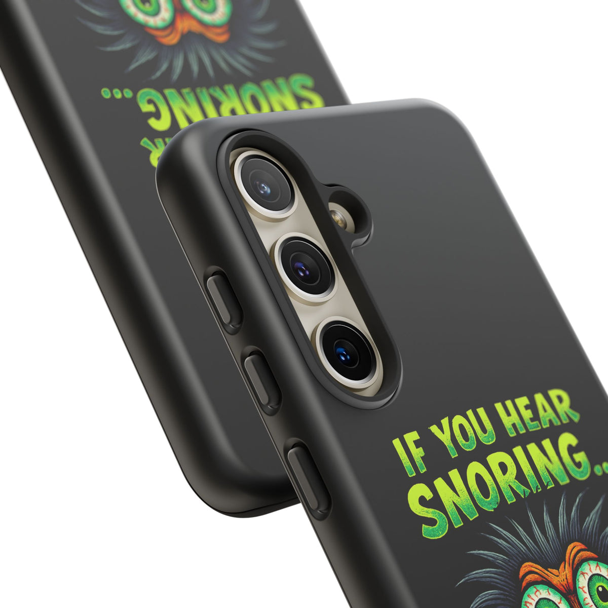 Funny 'If You Hear Snoring... That's Just My Last Brain Cell Dying' Phone Case