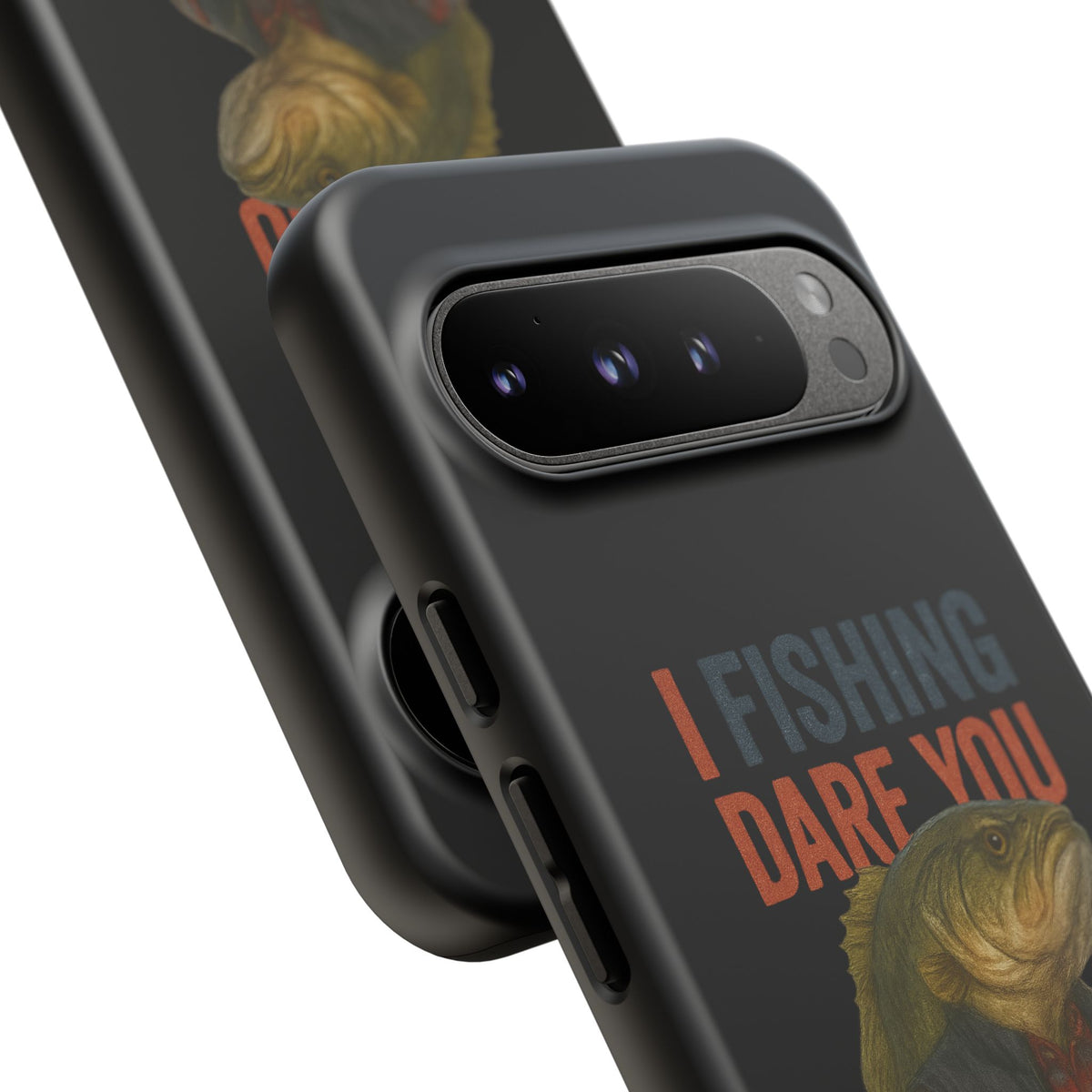 Fishing Dare You Phone Case — Funny Bass Angler Protective Cover