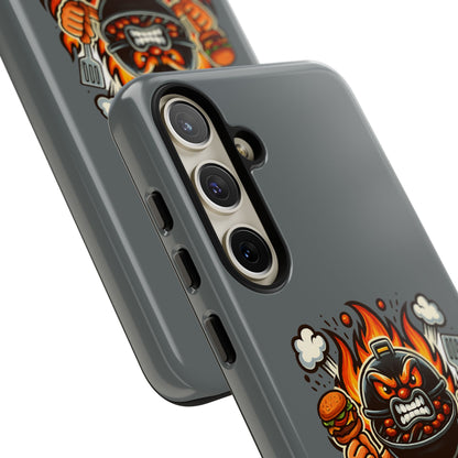 Grilling Phone Case — "Charcoal Is the Last Bastion of Liberty" BBQ Design