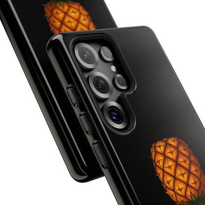 Phone Case — Tropical Pineapple "Not looking for pizza" Protective Cover