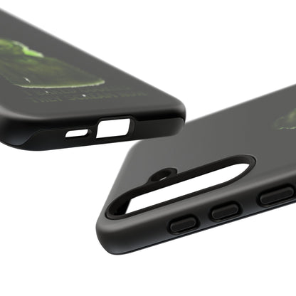 Spooky Green Ghost Phone Case — "I Baked Cookies, They Scream Now" Horror iPhone Cover