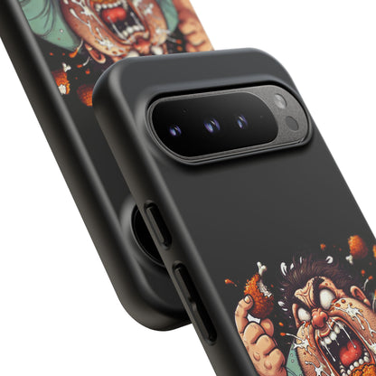 Phone Case — "Tough Cases" Chicken Wing Feast Graphic