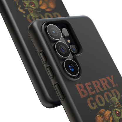 Phone Case — 'Berry Good' Zombie Turtle Graphic Tough Protective Case