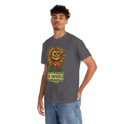 Photosynthesizining – Chaotic Sunflower Breakdown T-Shirt