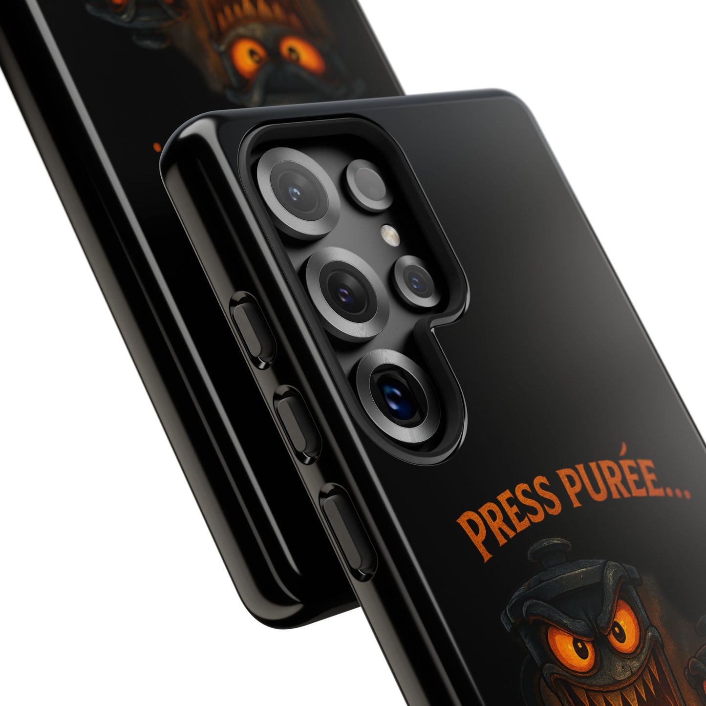 Phone Case - 'Press Purée...and Pray' Halloween Horror Protective Cover