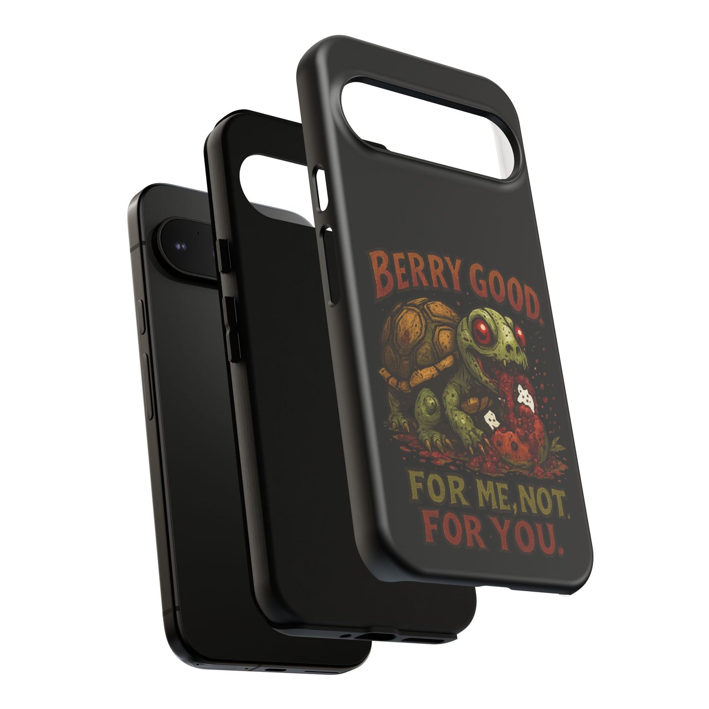 Phone Case — "Berry Good" Turtle Design (For Me, Not For You)