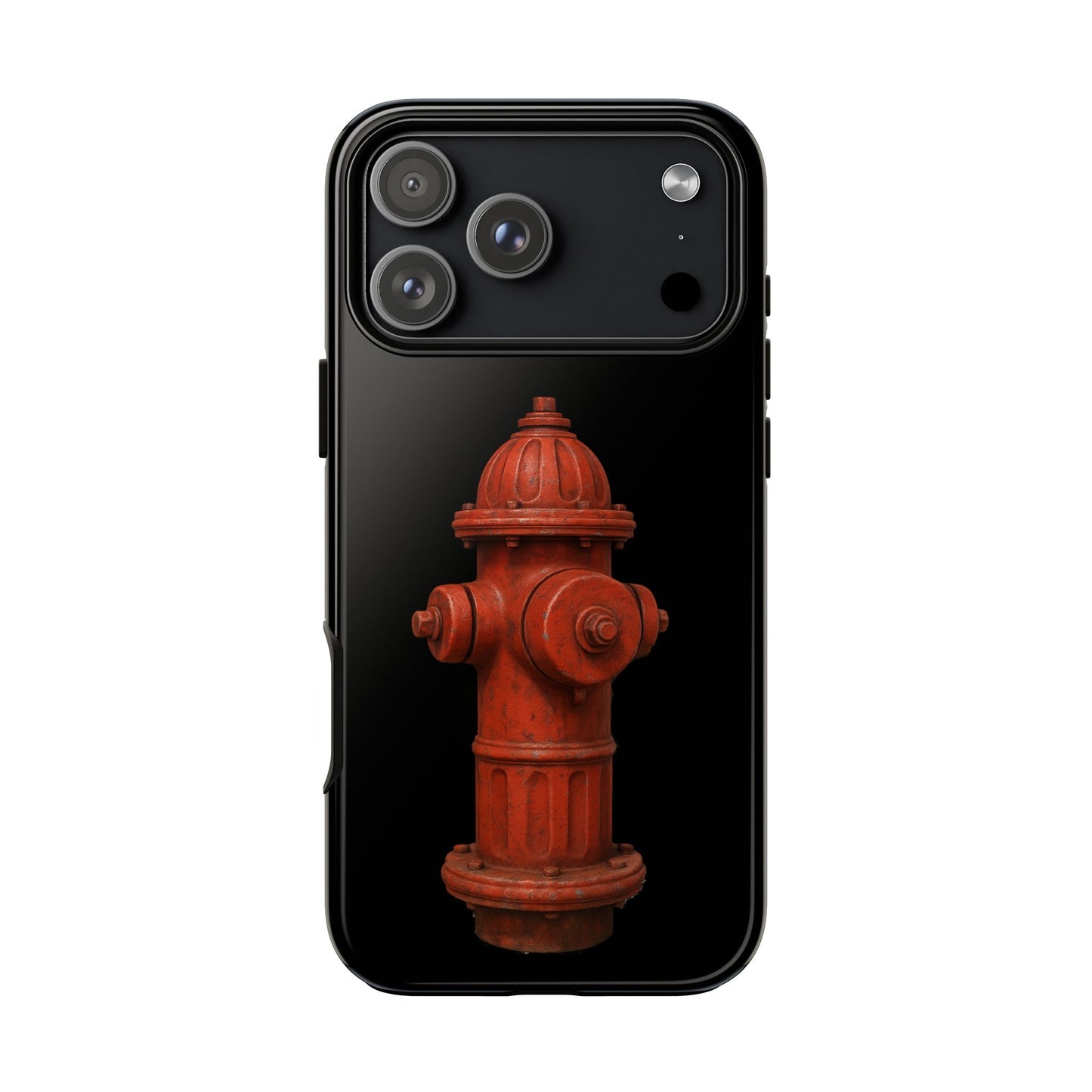 Red Fire Hydrant Phone Case — Tough Protective iPhone Cover