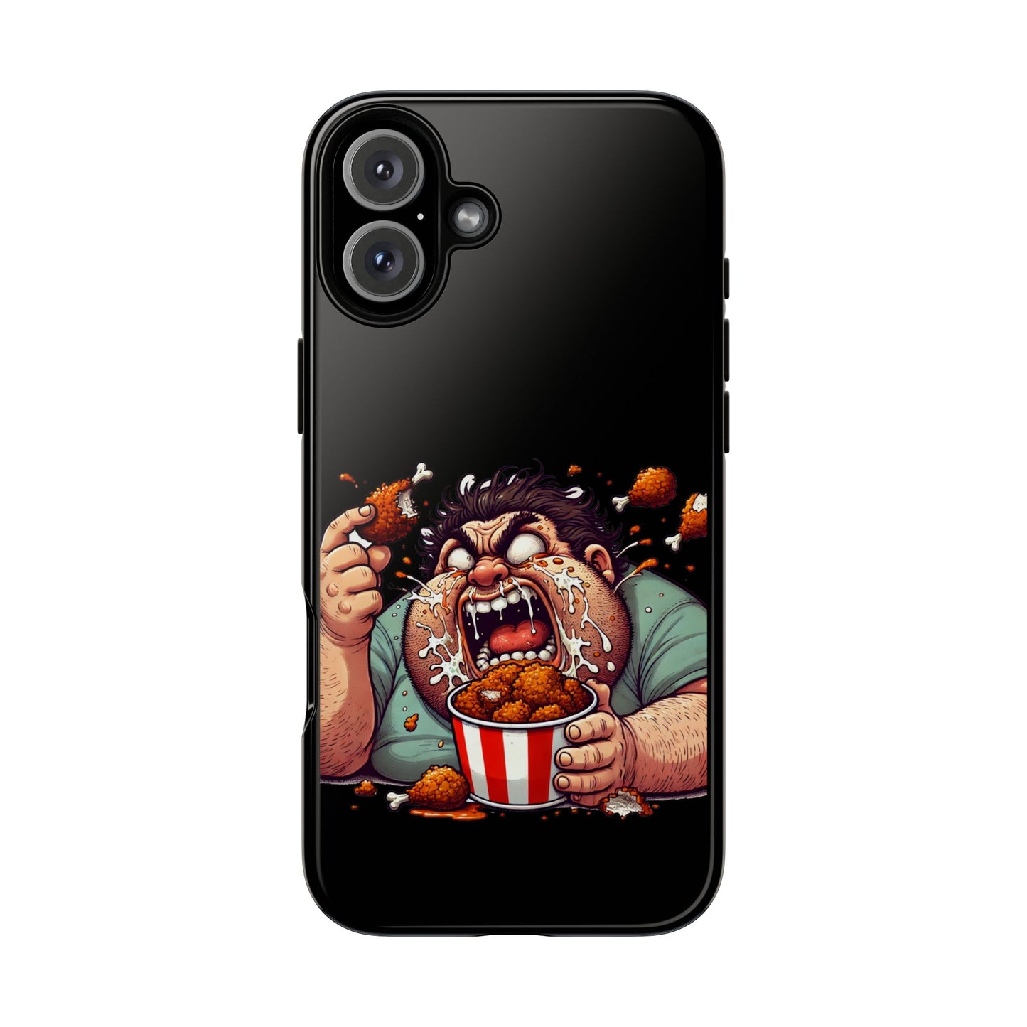 Phone Case — "Tough Cases" Chicken Wing Feast Graphic