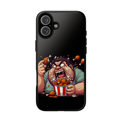 Phone Case — "Tough Cases" Chicken Wing Feast Graphic