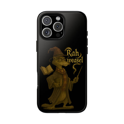 Rah Weasel Wizard Phone Case — Cute Fantasy Magical Creature iPhone Cover