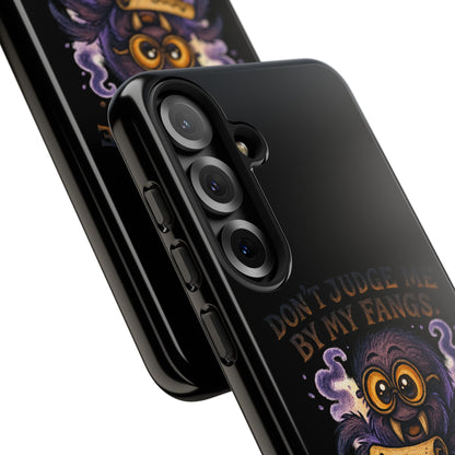 Phone Case — Fiery One-Eyed Demon with "I See Your Soul... And It's Disappointing"