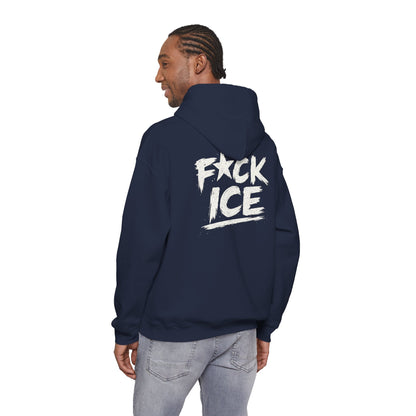 Hoodie — “F*ck Ice” Bold Graphic Back Print Hoodie