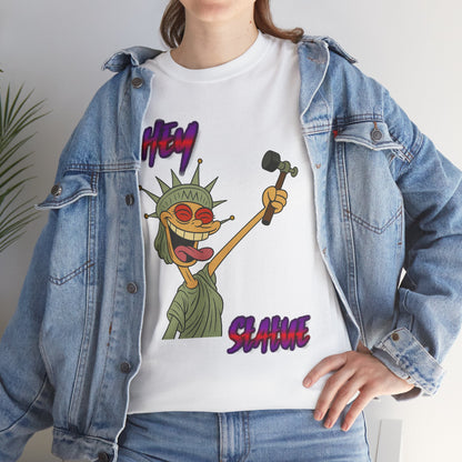 Statue of Liberty Graphic Tee, Funny T-Shirt, Unisex Cotton Shirt, Casual [...]