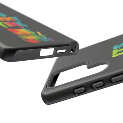 Phone Case — "It's Gummy Time" Rainbow Gummy Bear Protective Cover