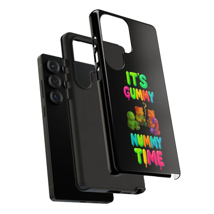 It's Gummy Nummy Time Phone Case — Colorful Gummy Bears Protective Case