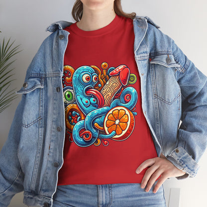 "Psychedelic Creatures" Trippy Art T-Shirt