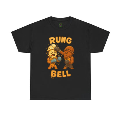 Rung Bell boxing donut tee | Funny food fight shirt
