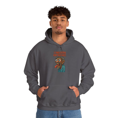 I Paid Extra For This Face Hoodie