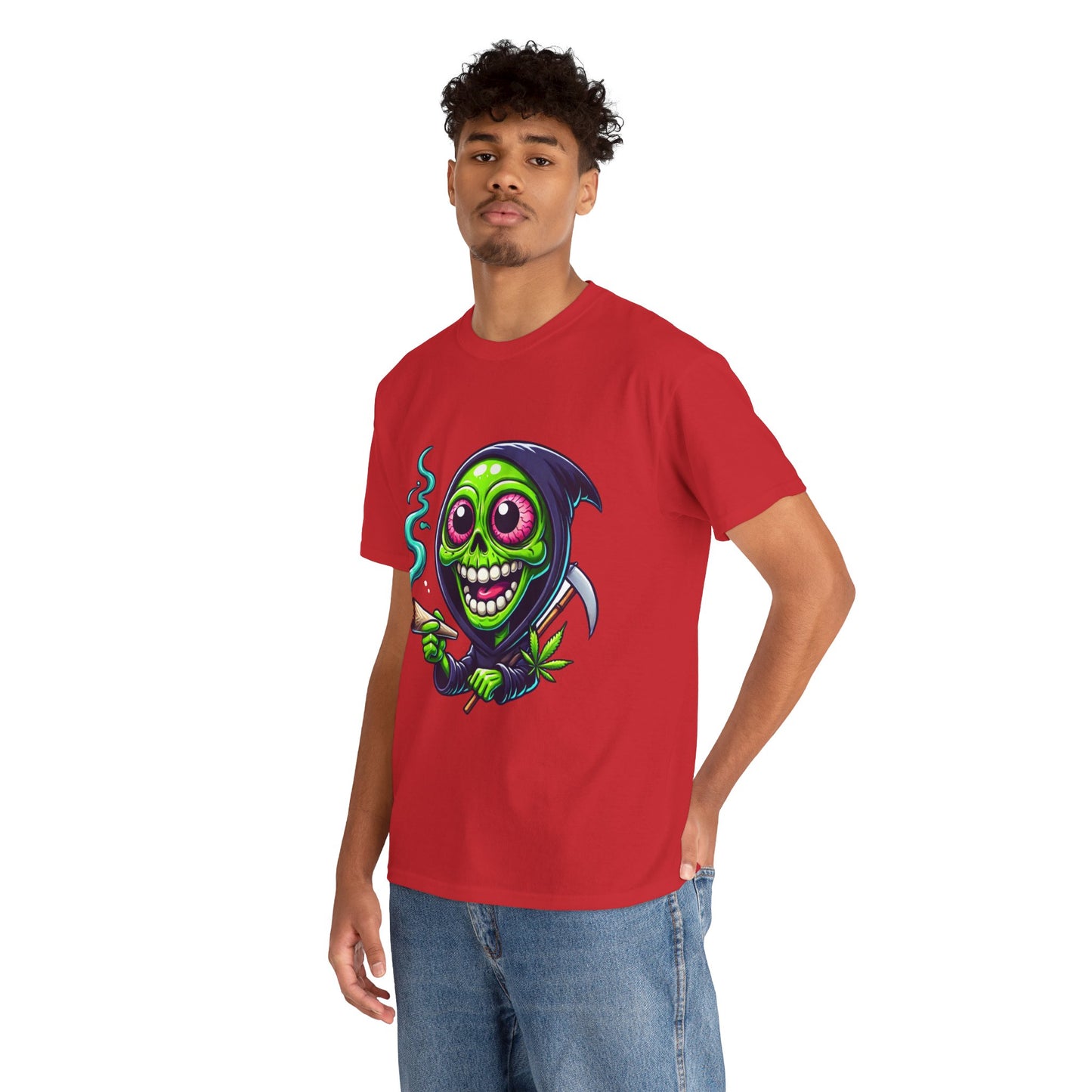 "Grim Reefer" Funny Weed T-Shirt