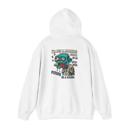 Not a Morning Person Hoodie – Zombie Edition