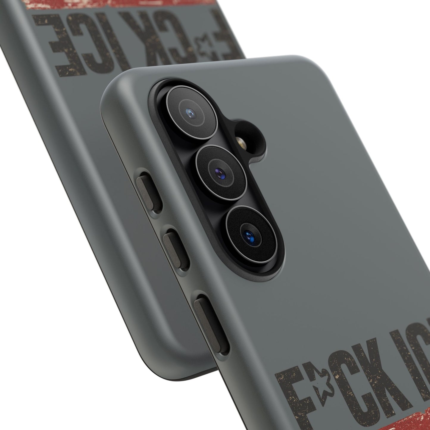 Phone Case - "F*CK ICE" Distressed Protest Design
