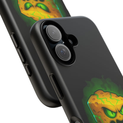 Phone Case — 'Smell That? It's Fear.' Spooky Cheese Monster Protective Case