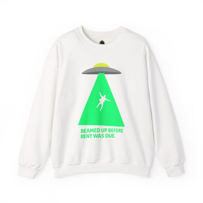 Beamed Up Rent-Dodger Crewneck Sweatshirt